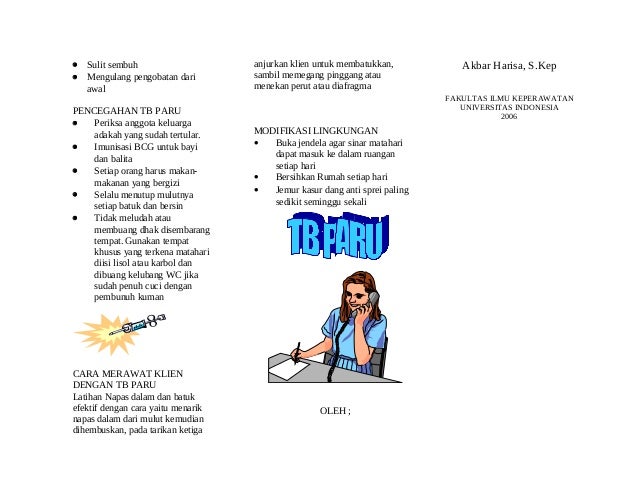 Leaflet tb paru