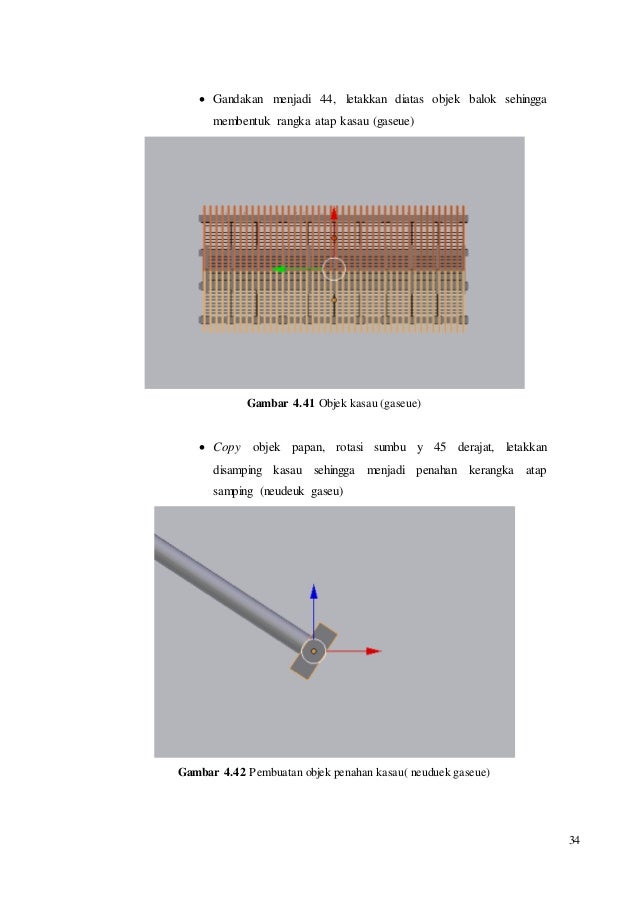 Animasi Pengenalan Rumah Adat Aceh menggunakan Blender
