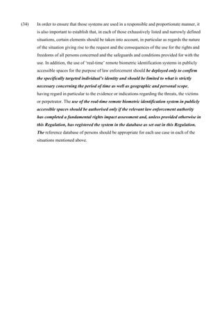 EU Artificial Intelligence Act 2024 passed ! | PDF