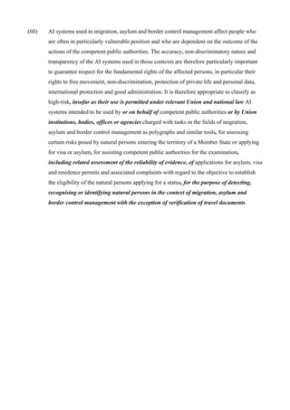 EU Artificial Intelligence Act 2024 passed ! | PDF