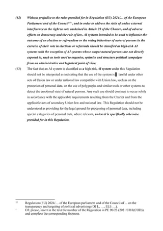 EU Artificial Intelligence Act 2024 passed ! | PDF