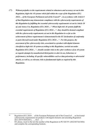 EU Artificial Intelligence Act 2024 passed ! | PDF