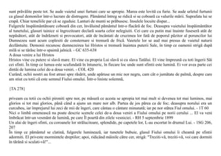 sunt prãvãlite peste tot. Se aude vuietul unei furtuni care se apropie. Marea este lovitã cu furie. Se aude urletul furtunii
ca glasul demonilor într-o lucrare de distrugere. Pãmântul întreg se ridicã si se coboarã ca valurile mãrii. Suprafata lui se
crapã. Chiar temeliile par cã se zguduie. Lanturi de munti se prãbusesc. Insulele locuite dispar...
Fulgerele înspãimântãtoare coboarã din cer, învãluind pãmântul într-o flacãrã de foc. Deasupra vuietului înspãimântãtor
al tunetului, glasuri tainice si îngrozitoare declarã soarta celor nelegiuiti. Cei care cu putin mai înainte fuseserã atât de
nepãsãtori, atât de îndrãzneti si provocatori, atât de încântati de cruzimea lor fatã de poporul pãzitor al poruncilor lui
Dumnezeu sunt acum coplesiti de consternare si tremurã de fricã. Vaietele lor se aud mai presus de vuietul naturii
dezlãntuite. Demonii recunosc dumnezeirea lui Hristos si tremurã înaintea puterii Sale, în timp ce oamenii strigã dupã
milã si se târãsc într-o spaimã jalnicã. - GC 635-638
A doua venire a lui Hristos
Hristos vine cu putere si slavã mare. El vine cu propria Lui slavã si cu slava Tatãlui. El vine împreunã cu toti îngerii Sãi
cei sfinti. În timp ce lumea este scufundatã în întuneric, în fiecare loc unde sunt sfintii este luminã. Ei vor avea parte cei
dintâi de lumina celei de-a doua veniri. - COL 420
Curând, ochii nostri au fost atrasi spre rãsãrit, unde apãruse un mic nor negru, cam cât o jumãtate de palmã, despre care
am stiut cu totii cã este semnul Fiului omului. Într-o liniste solemnã,

{TA 278}

priveam cu totii cu ochii pironiti spre nor, pe mãsurã ce acesta se apropia tot mai mult si devenea tot mai luminos, mai
glorios si tot mai glorios, pânã când a ajuns un mare nor alb. Partea de jos pãrea ca de foc; deasupra norului era un
curcubeu, iar împrejurul lui zeci de mii de îngeri, care cântau o cântare minunatã; iar pe nor stãtea Fiul omului. - 1T 60
Nici o limbã omeneascã nu poate descrie scenele celei de-a doua veniri a Fiului omului pe norii cerului ... El va veni
îmbrãcat într-un vesmânt de luminã, pe care Îl poartã din zilele vesniciei. - RH 5 septembrie 1899
Un alai de îngeri sfinti, cu coroanele lor strãlucitoare, splendide, pe capetele lor, L-au escortat în drumul Lui. - 1SG 206,
207
În timp ce pãmântul se clatinã, fulgerele lumineazã, iar tunetele bubuie, glasul Fiului omului îi cheamã pe sfintii
adormiti. El priveste mormintele dreptilor; apoi, ridicând mâinile cãtre cer, strigã: "Treziti-vã, treziti-vã, voi care dormiti
în tãrânã si sculati-vã!"...
 