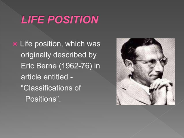 Ta life positions shiv ppt | PPT
