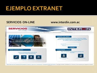 CARACTERISTICAS DE SITIOS WEB | PDF