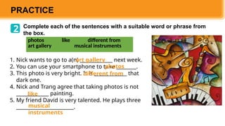 Tiếng Anh Global Success 7 - Unit 4 Music and Arts - Lesson 1 + 2.pptx