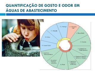 QUANTIFICAÇÃO DE GOSTO E ODOR EM
ÁGUAS DE ABASTECIMENTO

 