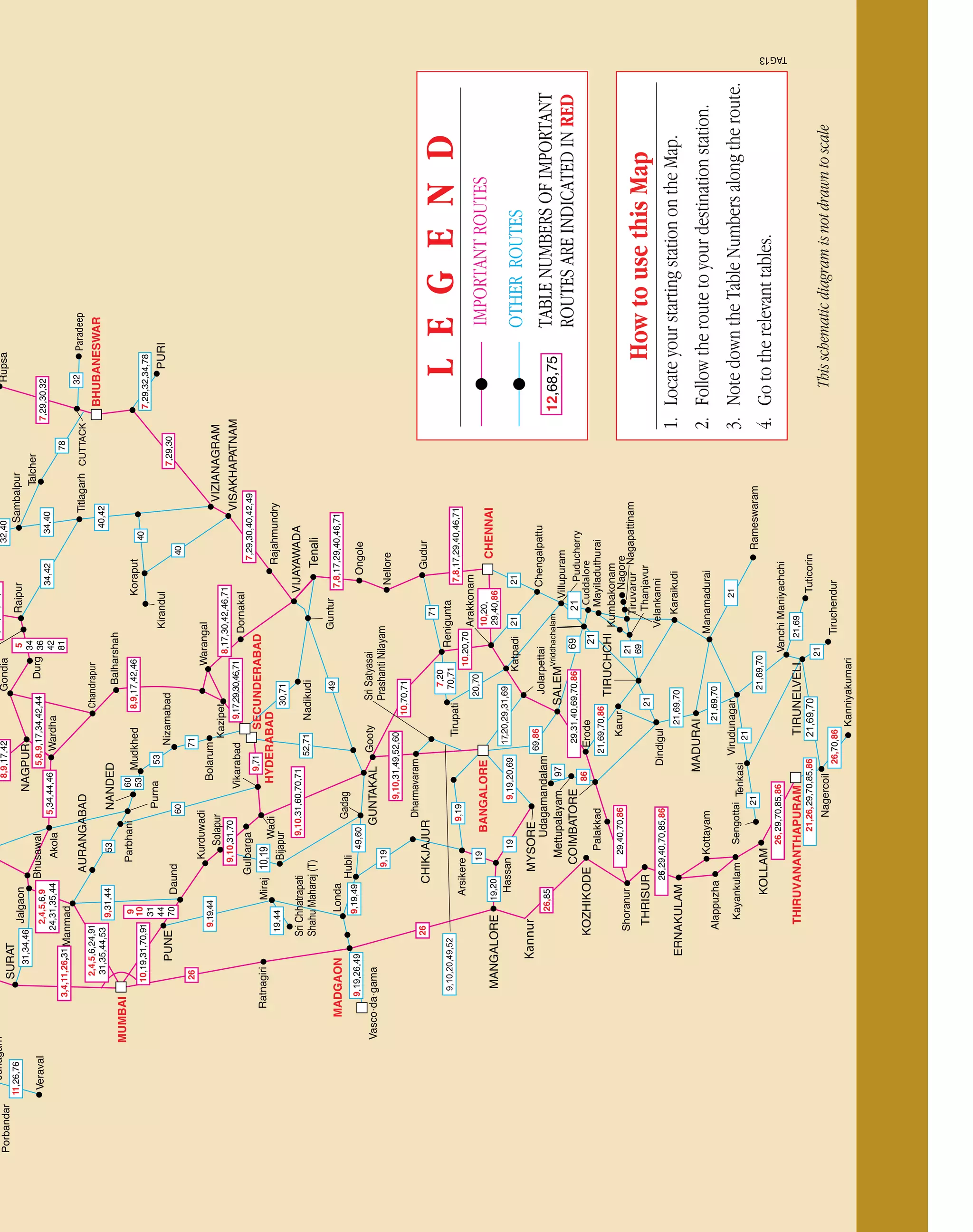 Taag 2014 2015 Train time table, Train timings , schedules, Train route ...