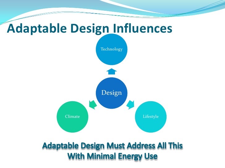 future adaptability of building design