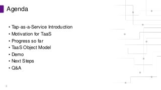 Tap-As-A-Service: What You Need to Know Now