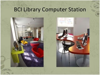 BCI Library Computer Station 