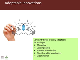 Perspectives on innovation adoption (Poultry)