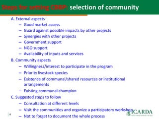 Community-based small ruminant breeding programs—Attractive option in low input systems