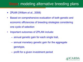 Community-based small ruminant breeding programs—Attractive option in low input systems