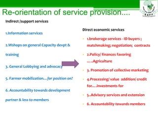 Eastern Africa Farmers Federation outreach to members