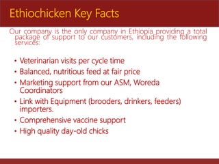 The role of Ethio-chicken in supporting poultry upscaling at household level