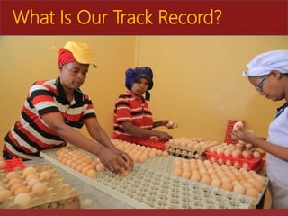 The role of Ethio-chicken in supporting poultry upscaling at household level