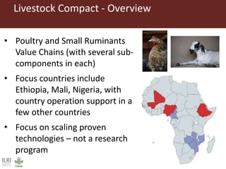 Introduction to Technology for African Agricultural Transformation (TAAT) and the livestock compact (Poultry)