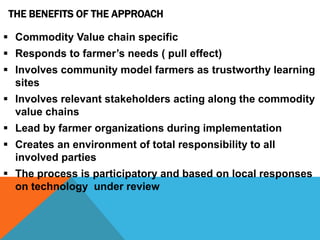 Technology transfer process for Rwandan Cooperatives