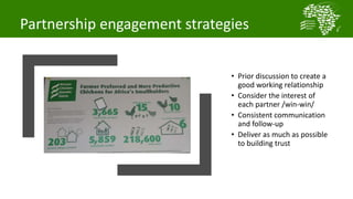  Testing and delivering tropically-adapted chickens for productivity growth in sub-Saharan Africa