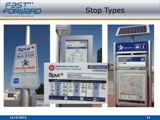 Stop Types




12/4/2012                21
 