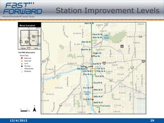 Station Improvement Levels




12/4/2012                          29
 