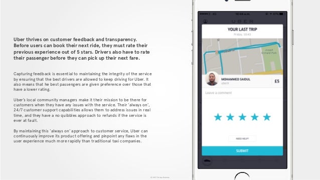 uber technologies customer service