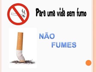 NÃO                 FUMES