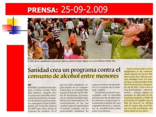 PRENSA:   25-09-2.009 