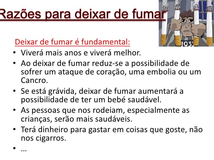 O livro como deixar de fumar para ler