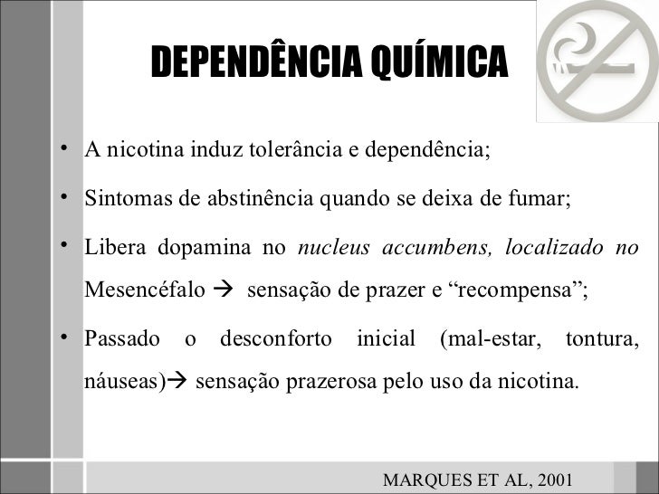 De 20 dias deixou de fumar