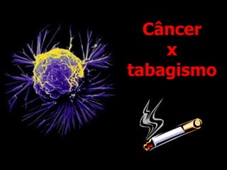 Câncer
x
tabagismo
 