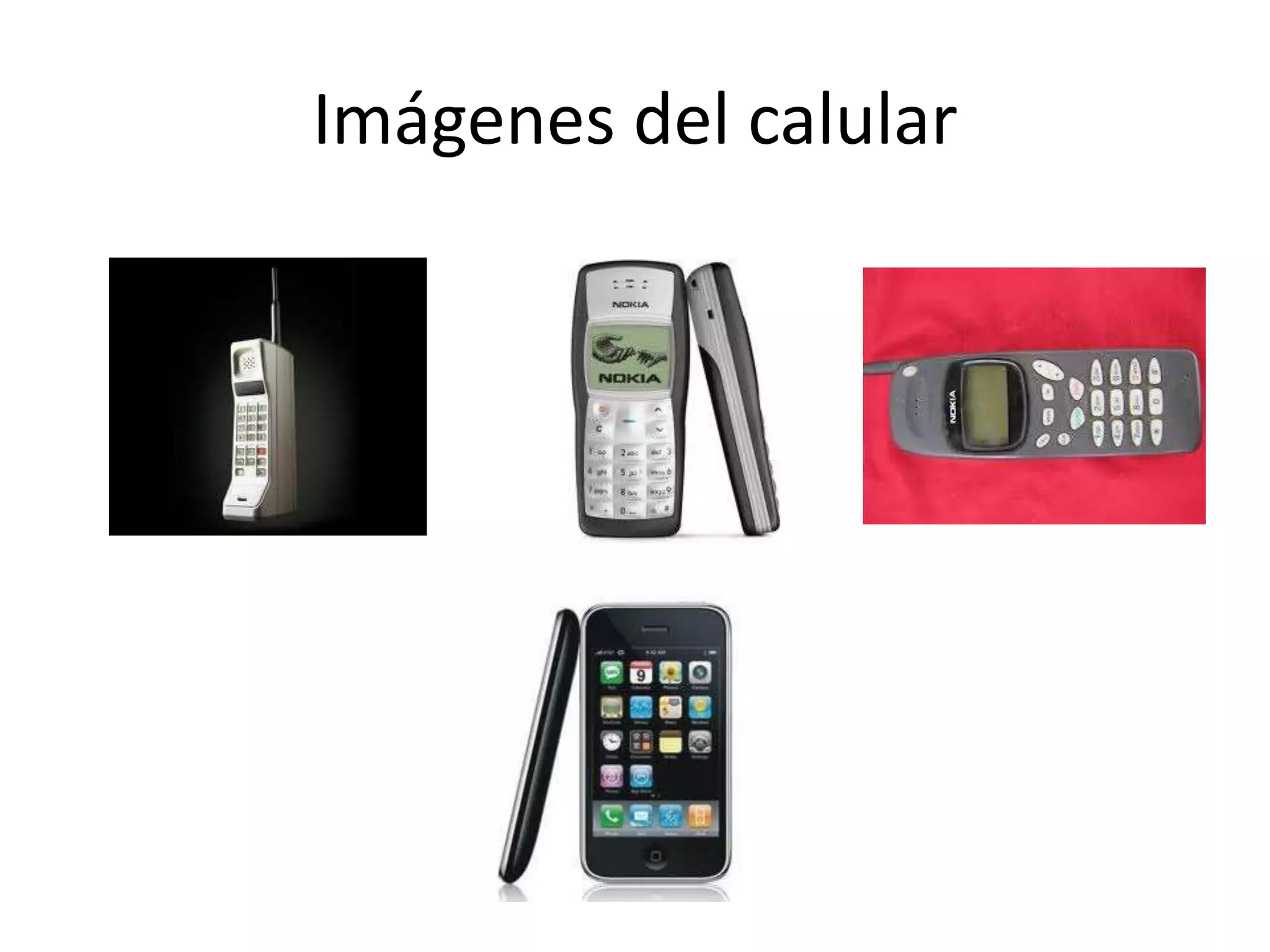 Imágenes del calular