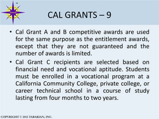 Tabakian, Inc. Finding Money For College | PPT