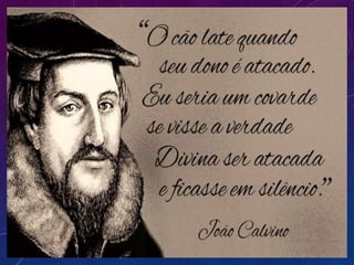 Tabalho joâo calvino
