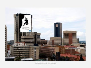 OUTDOOR CITY AD #2: APPLIED
 