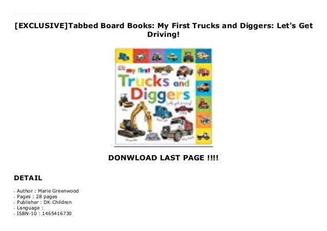 trucks and diggers for toddlers