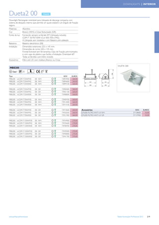 Tabela iluminacao-profissional-2012-alteracoes-junho-2