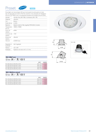 Tabela iluminacao-profissional-2012-alteracoes-junho-2