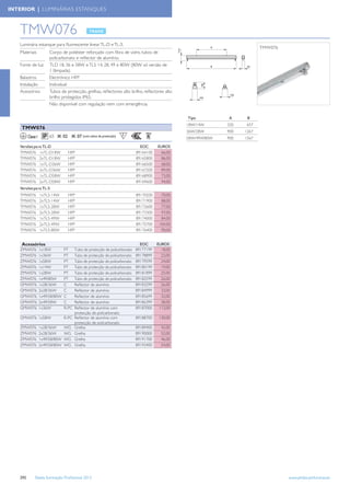 Tabela iluminacao-profissional-2012-alteracoes-junho-2