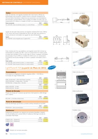 Tabela iluminacao-profissional-2012-alteracoes-junho-2