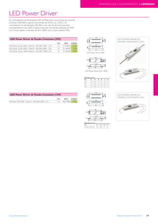 Tabela iluminacao-profissional-2012-alteracoes-junho-2