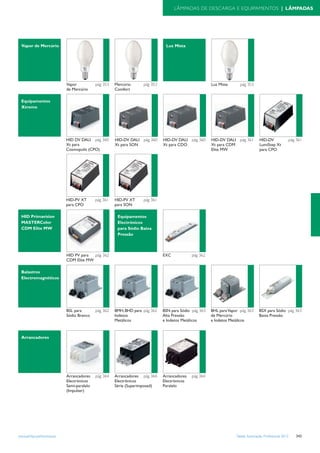 Tabela iluminacao-profissional-2012-alteracoes-junho-2