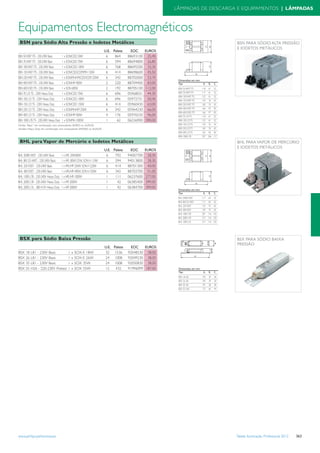 Tabela iluminacao-profissional-2012-alteracoes-junho-2
