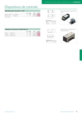Tabela iluminacao-profissional-2012-alteracoes-junho-2