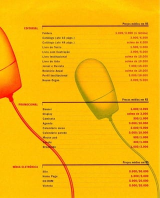 Tabela ADG - Honorários e remuneração