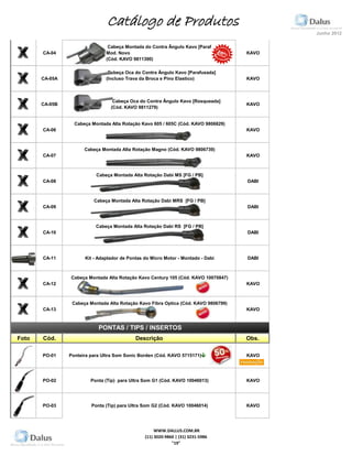 Tabela dalus june2012 | PDF