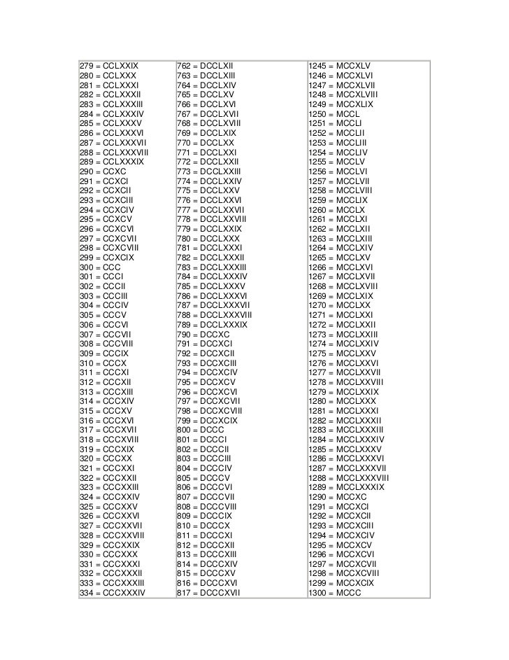 Como Se Escribe 499 En Numeros Romanos