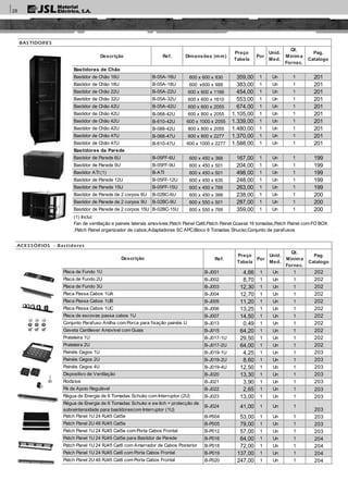Tabela de preços jsl   material eléctrico  2015 - 2016