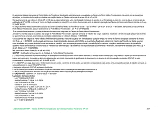 Tabela de remuneração